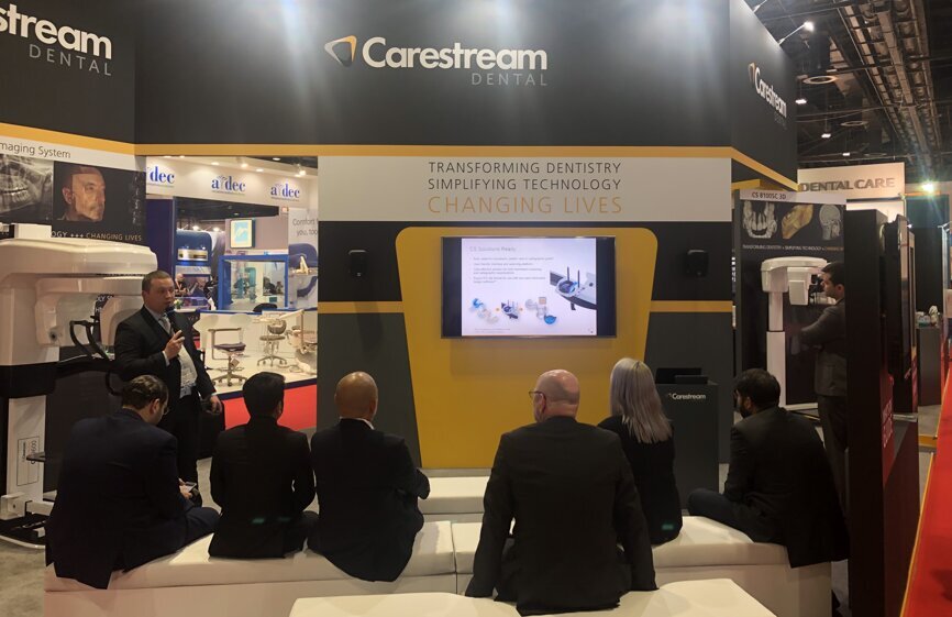 Carestream Dental booth at AEEDC Dubai 2019 (Photograph: DTI)