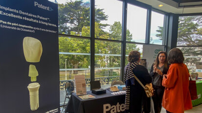 Patent au congrès de la SFPIO – Prévenir la péri-implantite, c'est possible