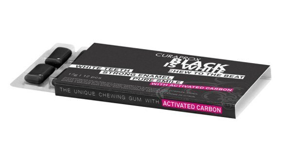CURAPROX Black Is White—Chew it!