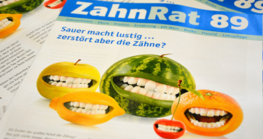 Sauer macht lustig, zerstört aber die Zähne!