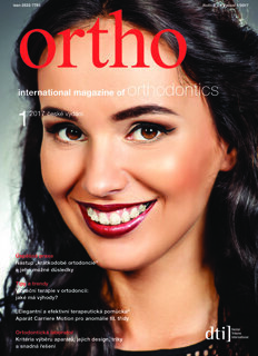 ortho Czech Republic No. 1, 2017 ortho Czech Republic No. 1, 2017