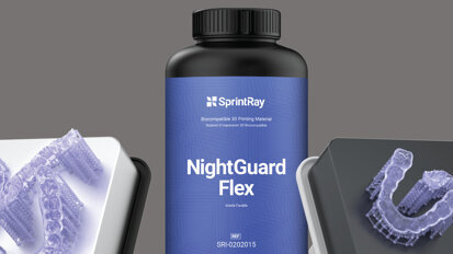 SprintRay’s NightGuard Flex 3D-printing resin receives FDA clearance