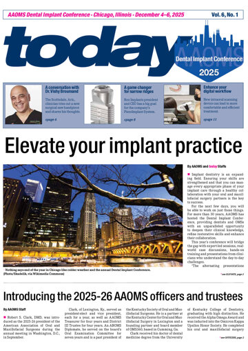 today AAOMS Dental Implant Conference Chicago Dec. 4–6, 2025
