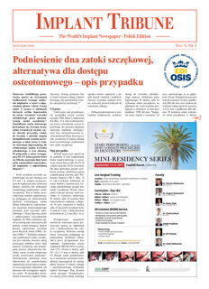 Implant Tribune Poland No. 2, 2015