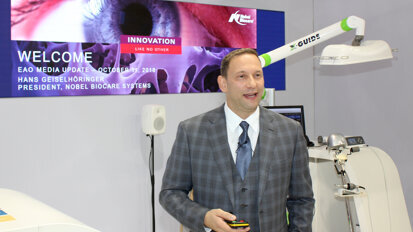 Hans Geiselhöringer, President of Nobel Biocare (Photograph: Nobel Biocare)