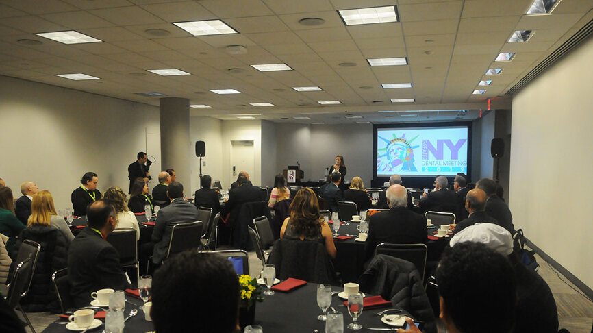 Vista de la Coferencia de Líderes en el GNYDM. (Foto: José Antonio Rosario para Dental Tribune)