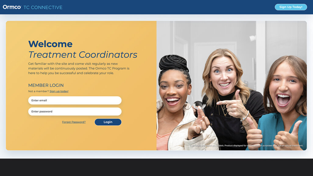 Ormco launches industry leading Treatment Coordinator Program