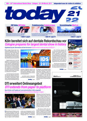 today IDS 2011 Cologne 21 March today IDS 2011 Cologne 21 March