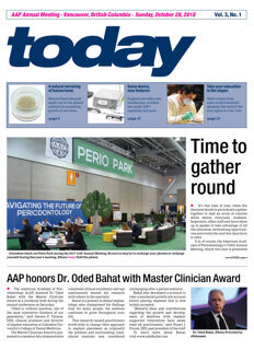 AAP Annual Meeting Vancouver, October 28, 2018 AAP Annual Meeting Vancouver, October 28, 2018