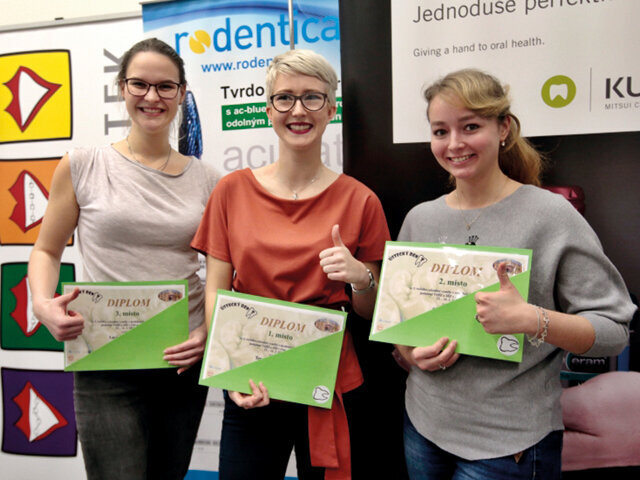 Vítězky v modelaci: Tereza Wágnerová z VOŠZ a SŠZ České Budějovice, na druhém místě skončila Olga Ryglová z VOŠZ a SŠZ Nymburk a třetí Lucie Strouhalová z VOŠZ a SŠZ Karlovy Vary.