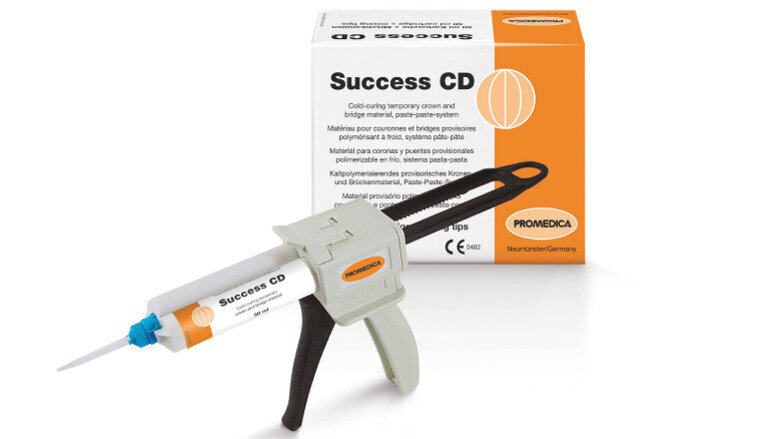 Success CD for perfect temporary crowns and bridges