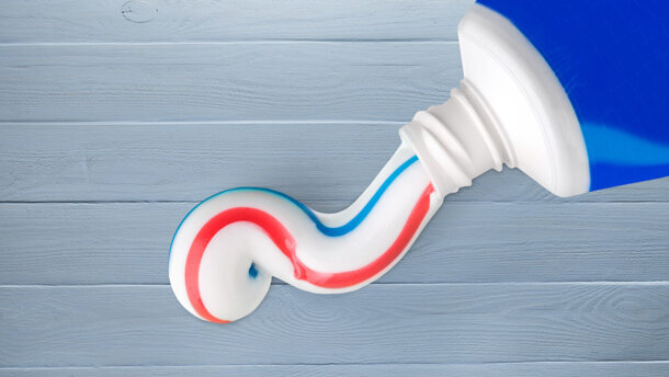 Zahnpasta sorgt für Kick in der Früh