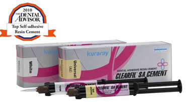 CLEARFIL SA CEMENT premiato come Top Self-adhesive Cement 2010 da  Dental Advisor