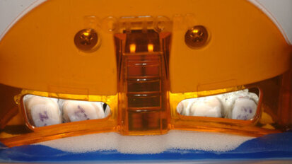 In vitro bleaching study with a 20 % hydrogen-peroxide system