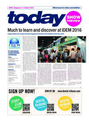 today IDEM Singapore Show Preview 2016 today IDEM Singapore Show Preview 2016
