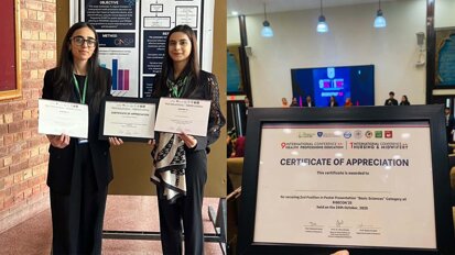 de'Mont College students win 2nd position at RISECON UOL poster competition
