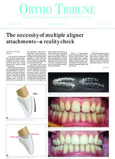 Ortho Tribune Middle East & Africa No.6, 2023