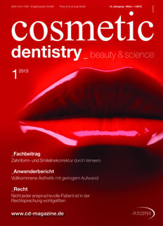 cosmetic dentistry Germany No. 1, 2015 cosmetic dentistry Germany No. 1, 2015