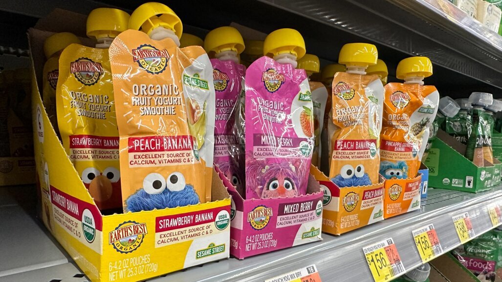 Sugary baby pouches under increasing critical scrutiny in the UK