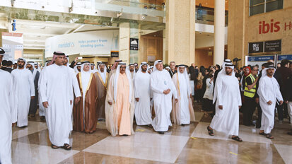 AEEDC 2020 was officially inaugurated by UAE representatives.