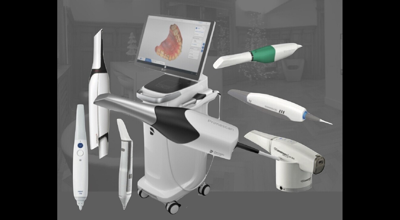 Fig. 5: Plurality in the choice of intra-oral scanner.