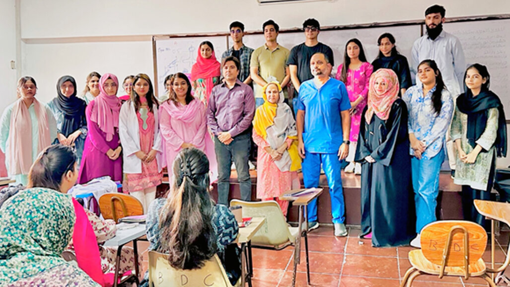 BDC team shines at poster, 3-D model contest at ISRA University