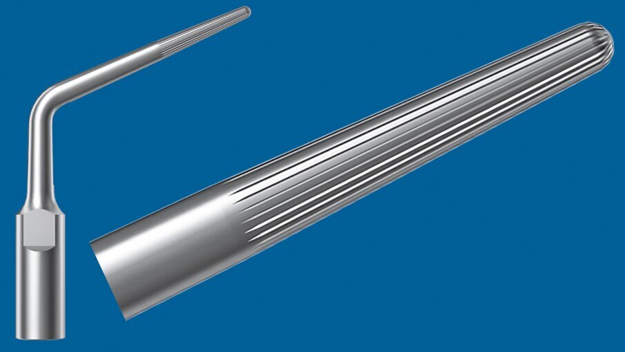 Fig. 2 - Le micro-lame sono la caratteristica delle A-C Tips, responsabili della loro efficacia di taglio.