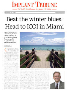 Implant Tribune U.S. No. 1, 2016