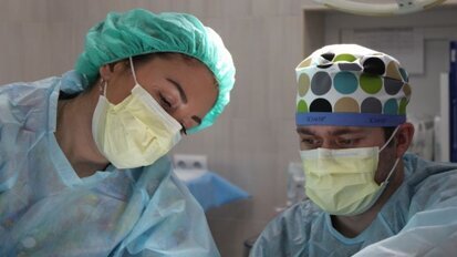 Oral surgeons in Saveetha Dental College, Chennai extract 526 teeth from a single site in a child.