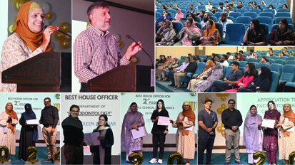 LCMD honours best house officers at a ceremony