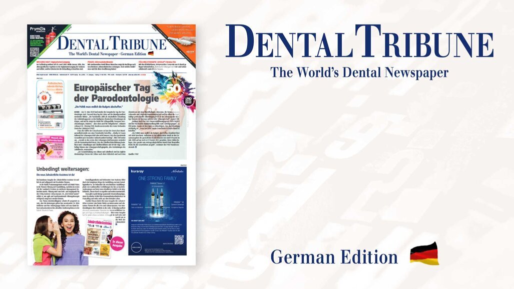 Mai-Ausgabe der Dental Tribune Deutschland erschienen