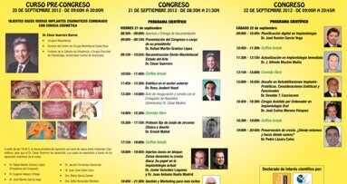 I Congreso Internacional de Implantología y Prótesis (Autores de Ripano)