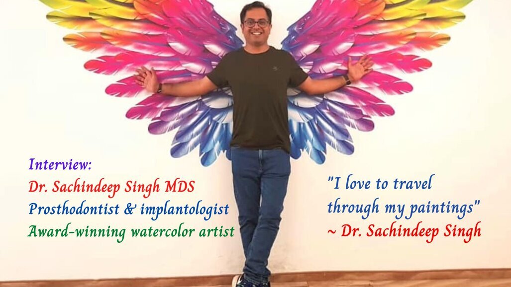 Dentist's artwork exhibition opens in Mumbai today