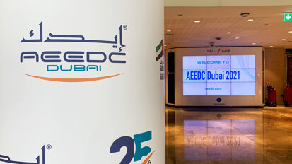 Welcome to AEEDC Dubai 2021. (Image: Dental Tribune International)