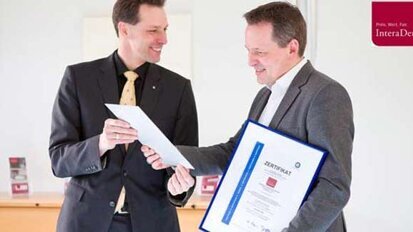 QM: InteraDent erhält Zertifikat