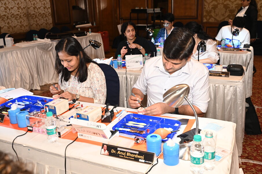 The 3-day hands-on sessions (Image: BuzzDent)