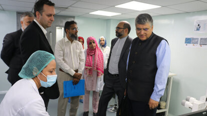 DUHS hosts Tehran University of Medical Sciences team  