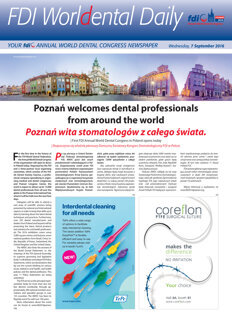 World Dental Daily Poznań 2016, 7 September World Dental Daily Poznań 2016, 7 September