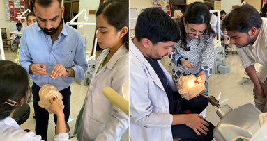 Aesthetic strip crowns workshop held at BUDC