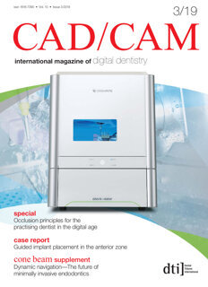 CAD/CAM international No. 3, 2019 CAD/CAM international No. 3, 2019