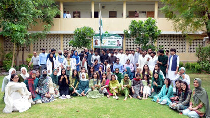 LUMHS celebrate I-Day with tree planting drive