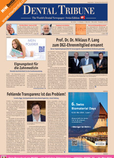 DT Switzerland No. 3, 2014 DT Switzerland No. 3, 2014