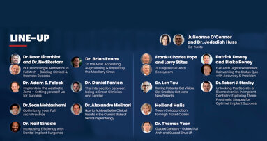 ADI 2023 unveils this year's dental event, ‘Secrets of the Most Influential Dental Practices’ with high-profile speaker lineup