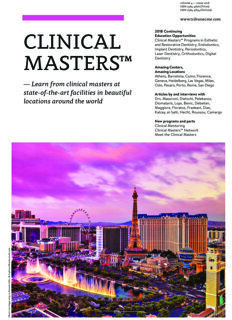 Clinical Masters No. 1, 2018 Clinical Masters No. 1, 2018