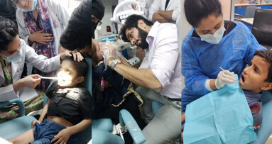 Dow Dental College brings dental care to children with cerebral palsy