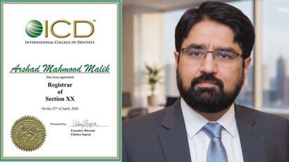 Prof Arshad Mahmood Malik appointed first Pakistani Registrar of ICD Section XX