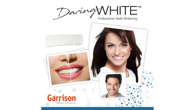 Garrison annuncia il lancio del sistema di sbiancamento dentale professionale Daring White™
