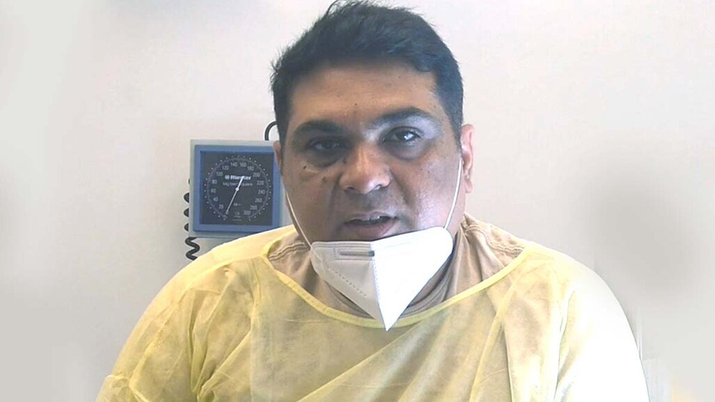 Dr Humayun leading PK 8303 forensic investigation