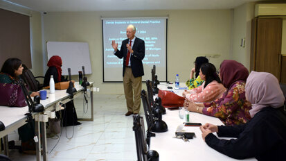 IADSR workshop on dental implants  