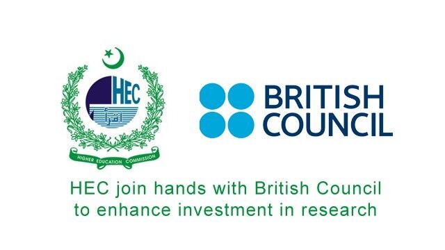 HEC join hands with British Council to enhance investment in research